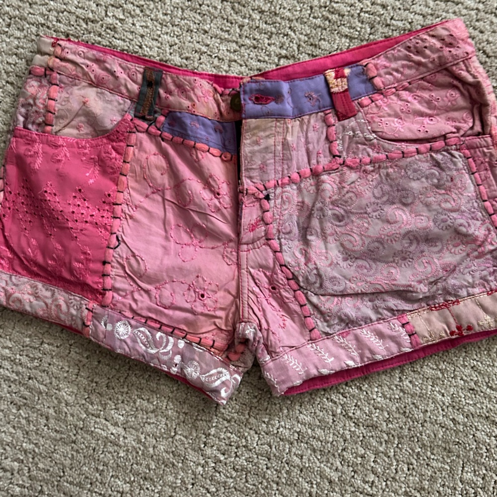 Authentic Kantha Shorts size 30 NWOT